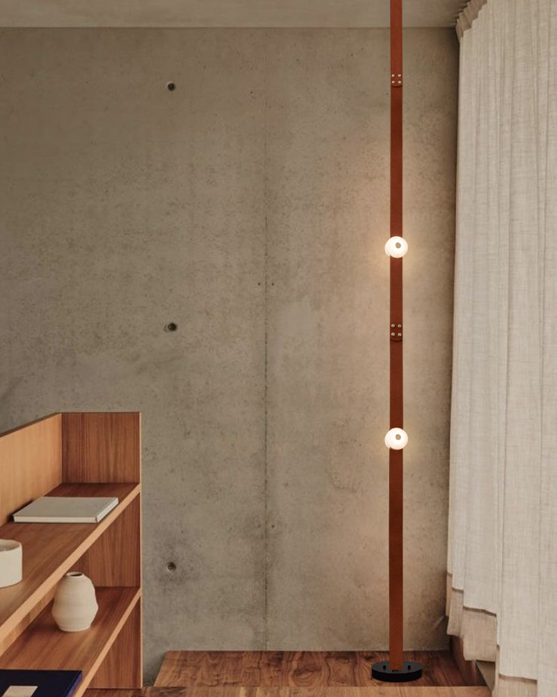 Mini Alabaster Floor-to-Ceiling Lighting