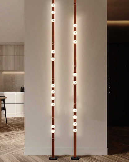 Mini Alabaster Floor-to-Ceiling Lighting