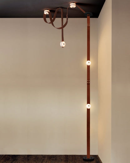 Mini Alabaster Floor-to-Ceiling Lighting