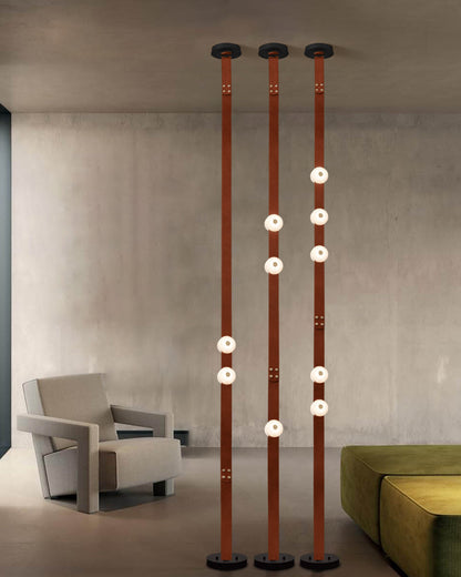 Mini Alabaster Floor-to-Ceiling Lighting