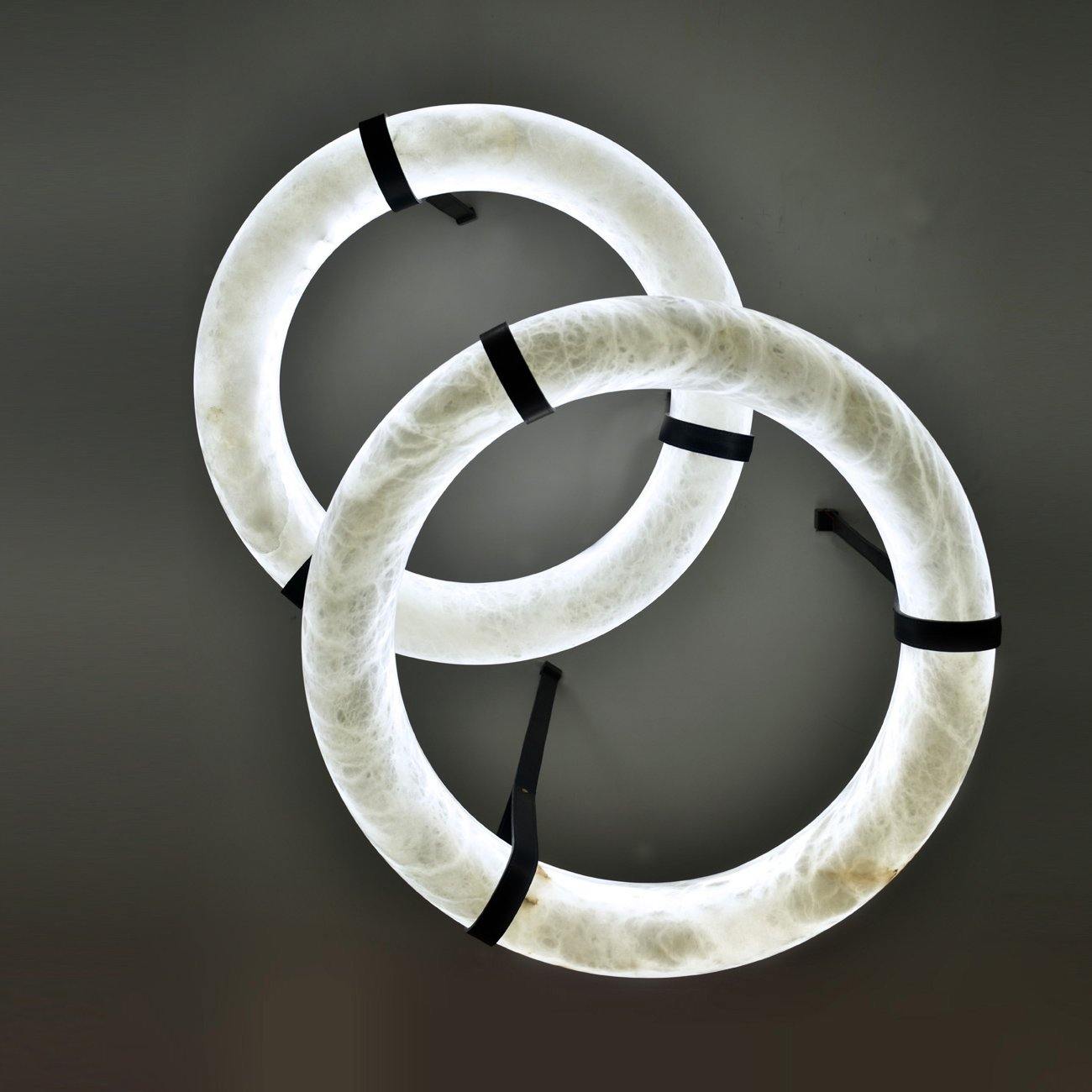 Halo Alabaster Pendant Alabaster Chandelier