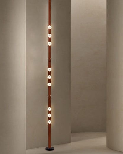 Mini Alabaster Floor-to-Ceiling Lighting