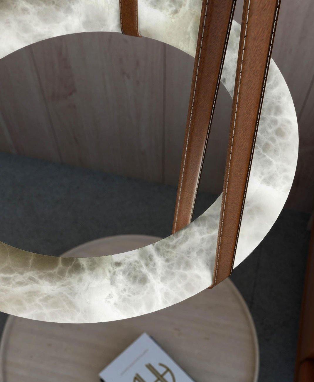 Halo Alabaster Pendant Alabaster Chandelier