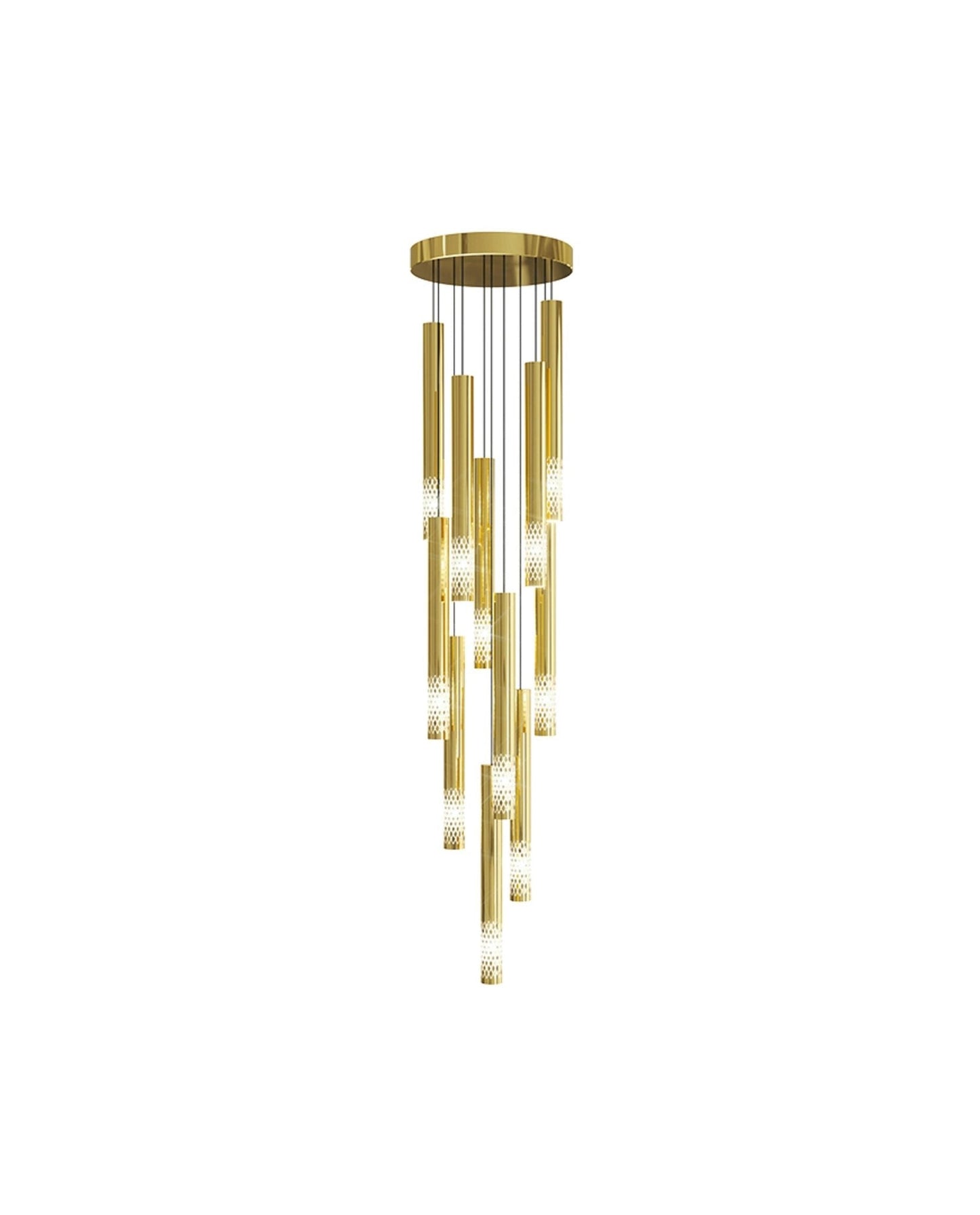 Galaxy Symphony Orchestra Meteor Shower Crystal Spiral Chandelier
