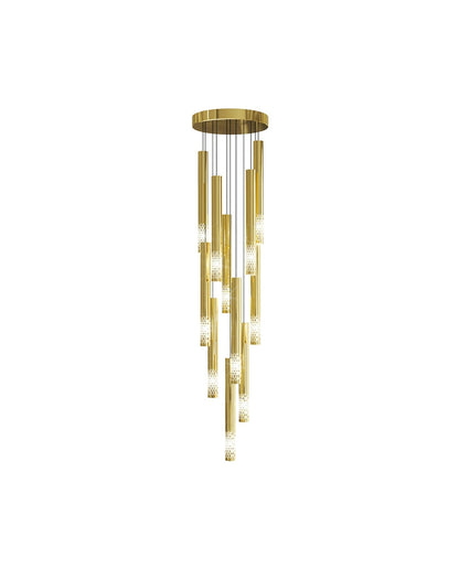 Galaxy Symphony Orchestra Meteor Shower Crystal Spiral Chandelier