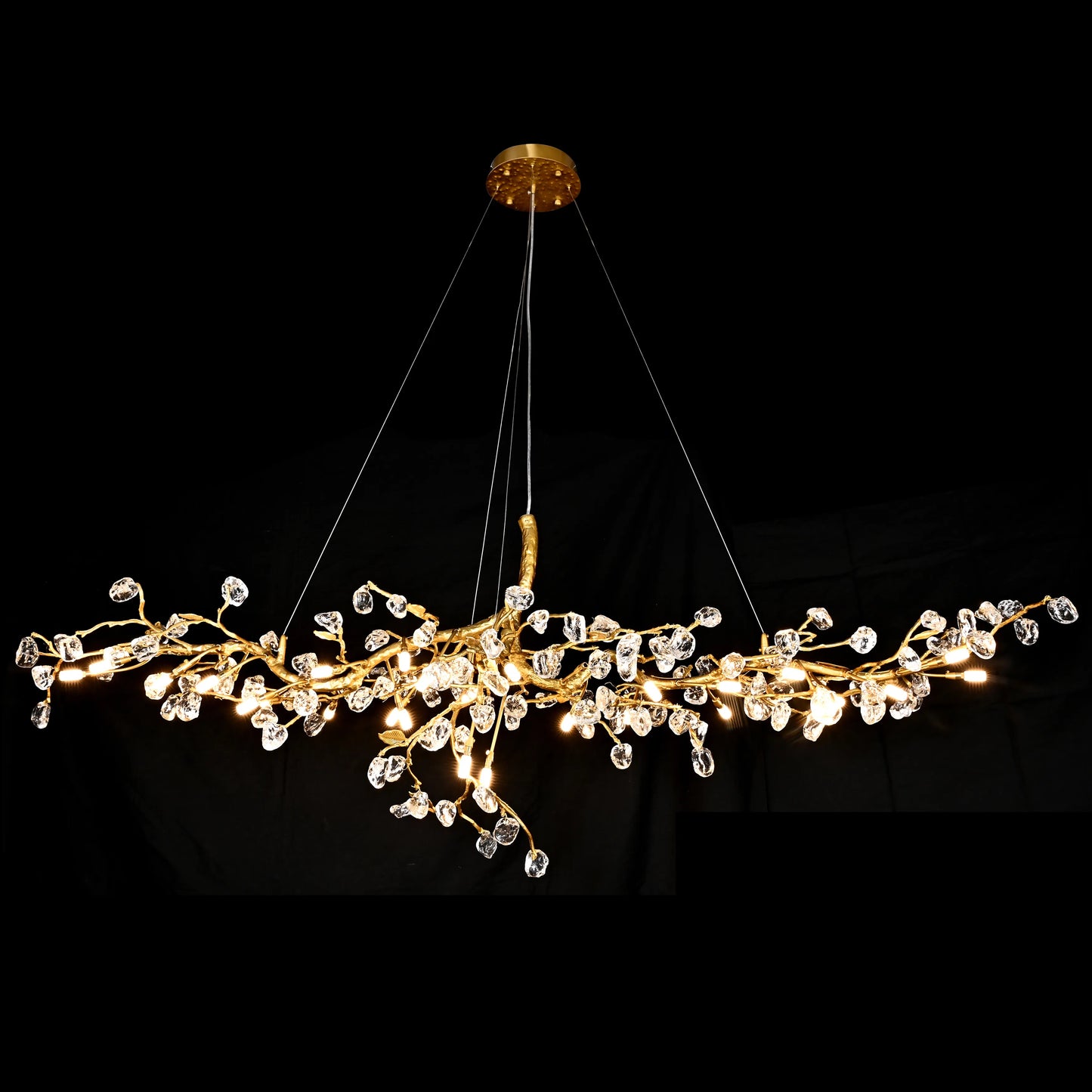 Cherry Blossom Branch Tree Chandelier