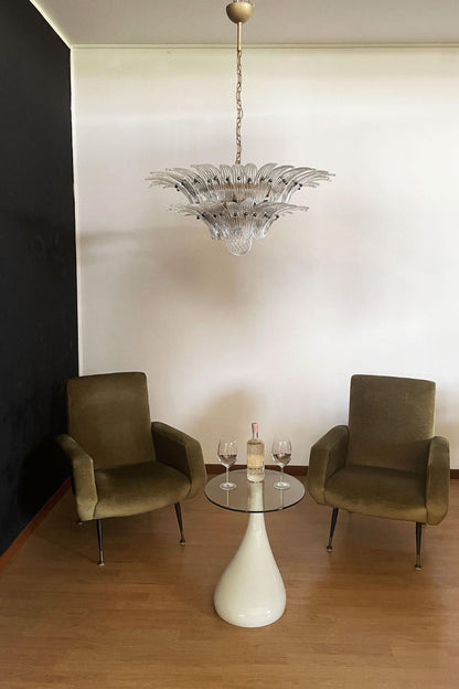 Original Art Palmette Crystal Chandelier - view 4 | morylighting