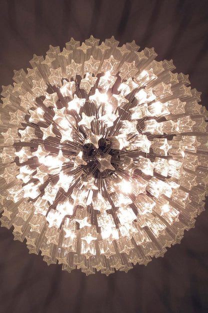 Contemporary Art Quadriedri Prism Chandelier - view 14 | morylighting