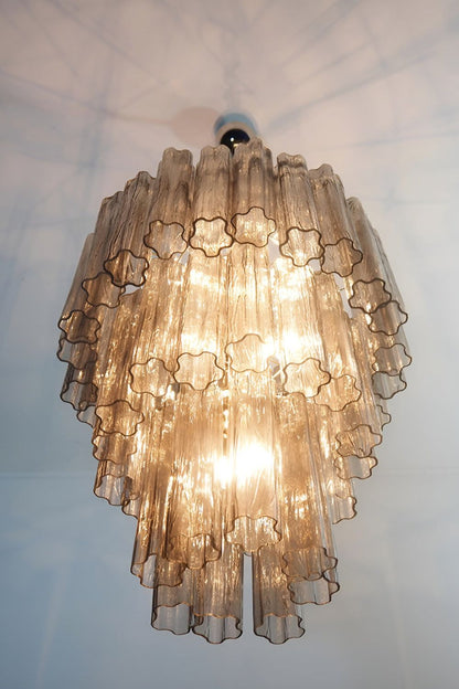 Smoked three-tier Art chandelier - view 8 | morylighting