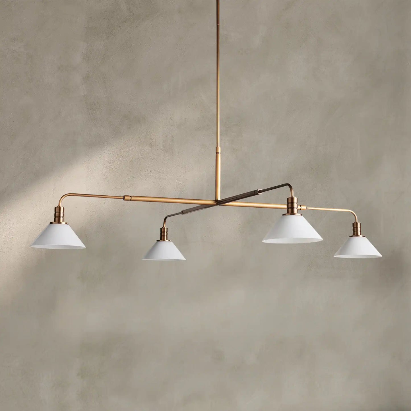 Theron Glass Round Chandelier 30'' 52''