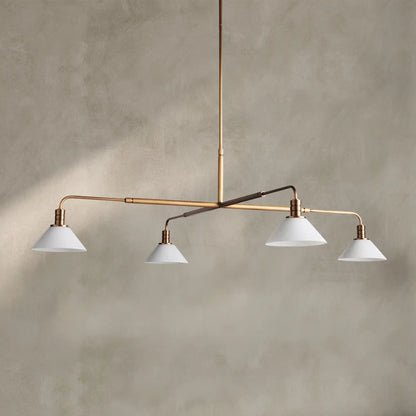 Theron Glass Round Chandelier 30'' 52''