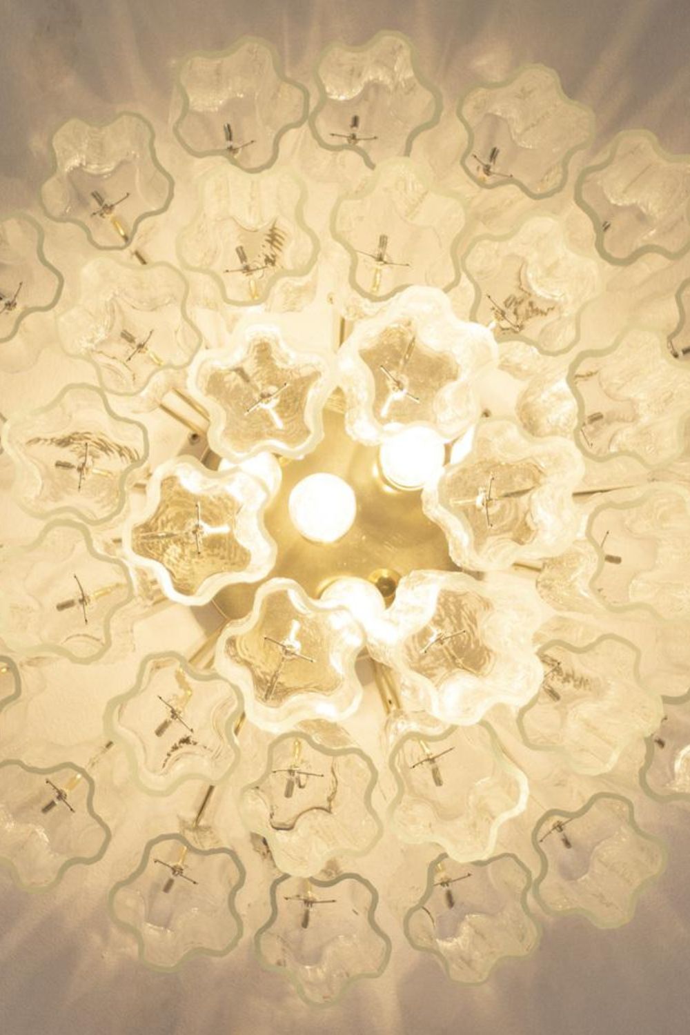 Art Trunci Glass Statement Ceiling Light - view 7 | morylighting