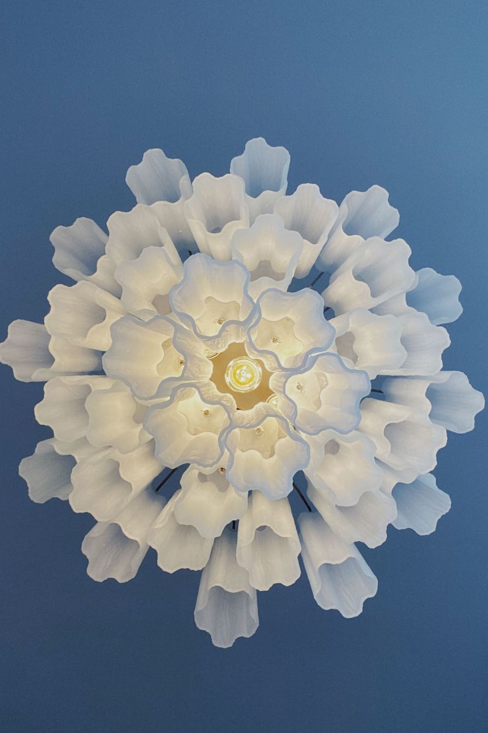 Art Opal Tube  Chandelier - 36 tubes - view 11 | morylighting