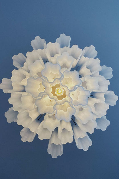 Art Opal Tube  Chandelier - 36 tubes - view 11 | morylighting
