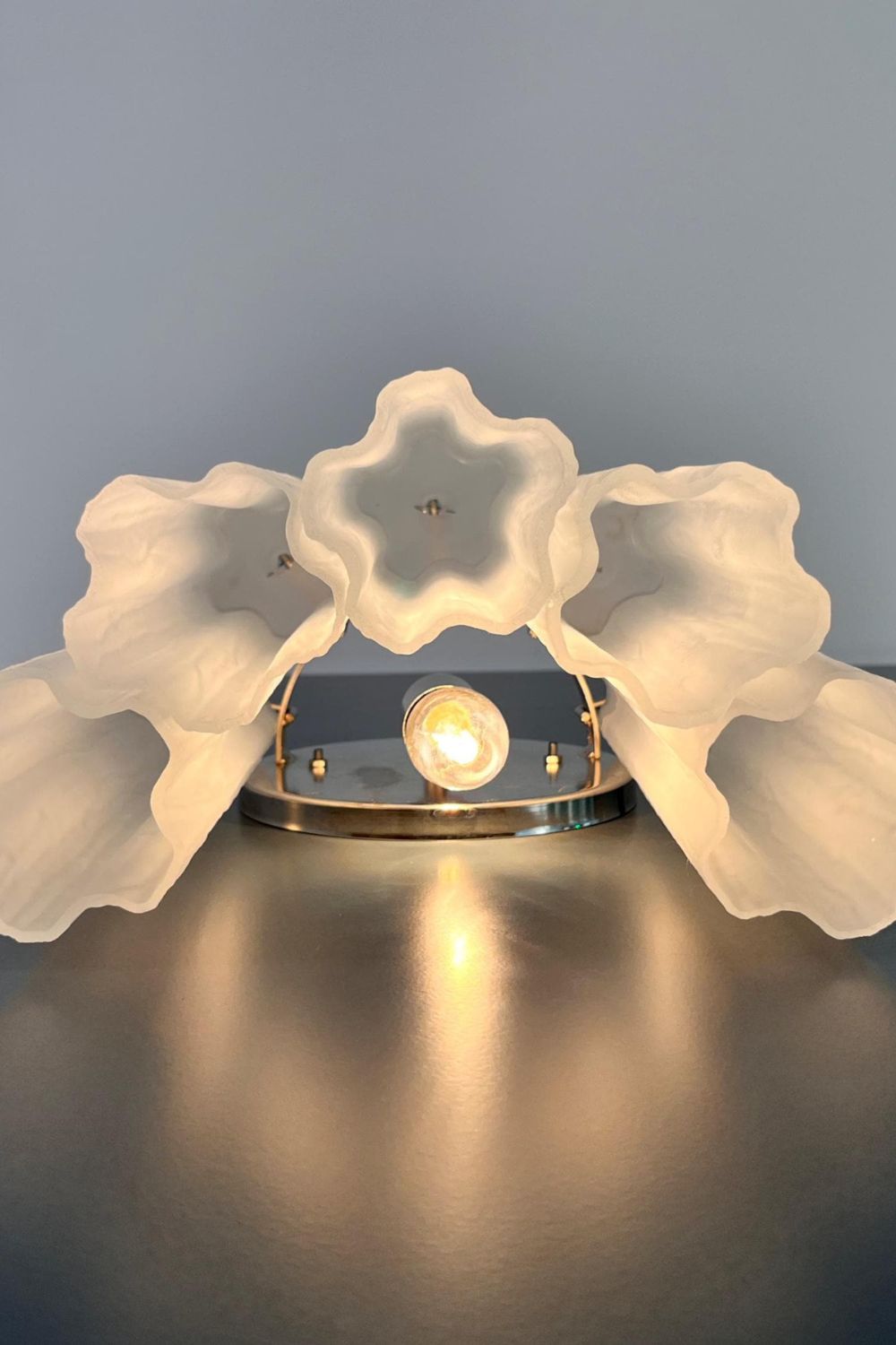 Frosted white Art glass tube wall Lamp - view 10 | morylighting