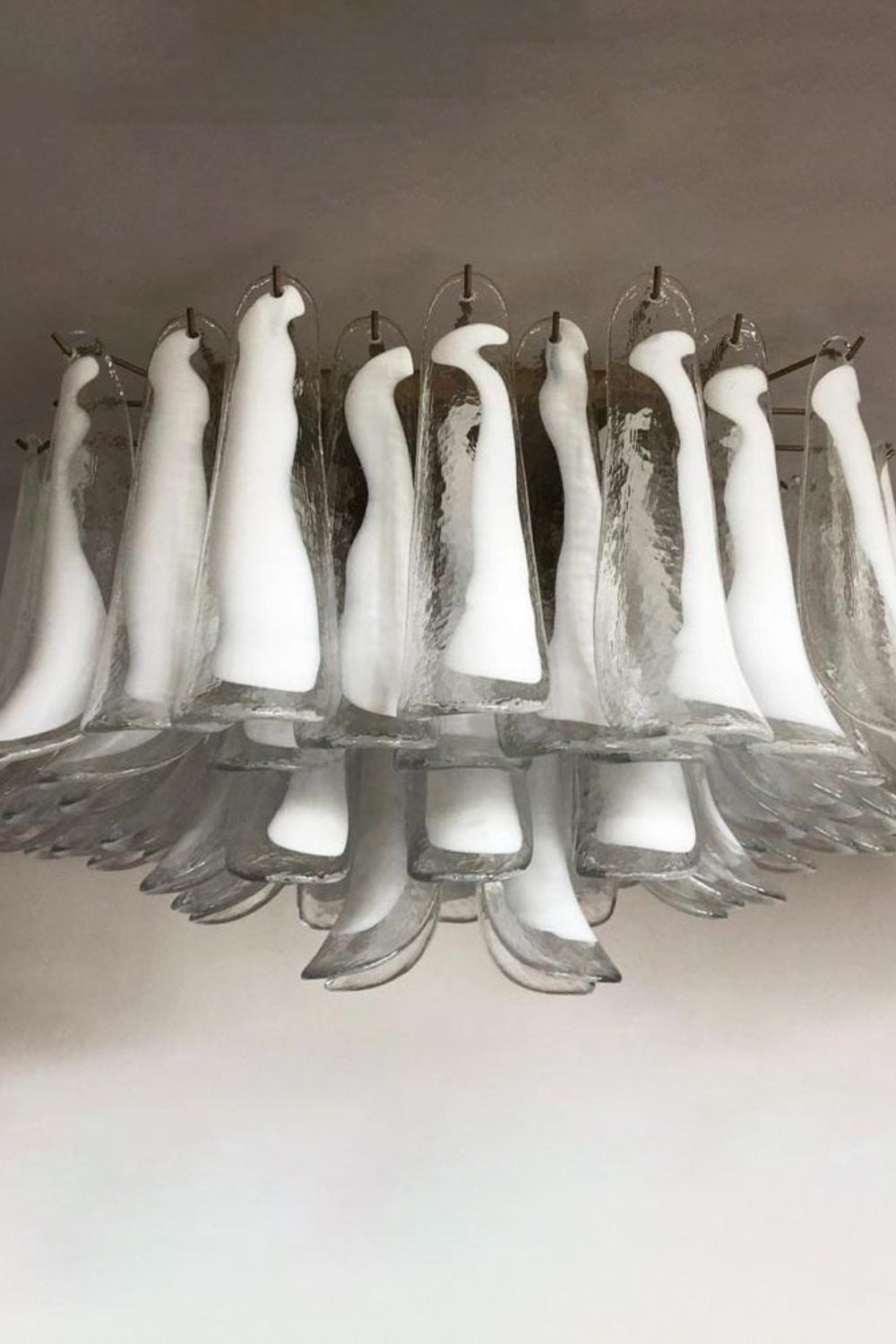 Vintage Art Handcrafted Petal Ceiling Lamp - view 10 | morylighting