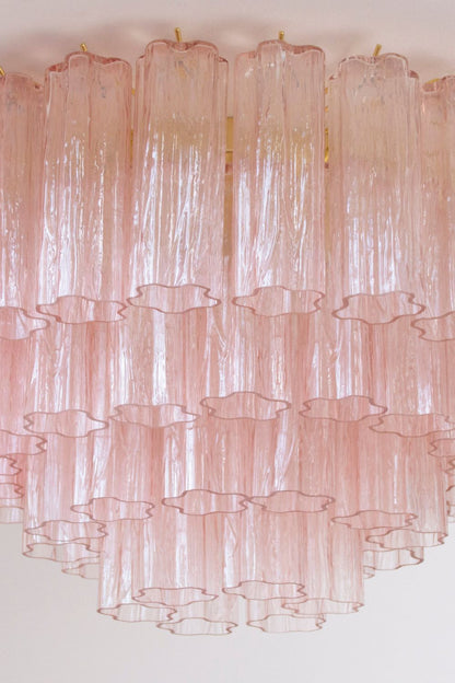 Large Pink Art Glass Tronchi Ceiling Light - view 10 | morylighting