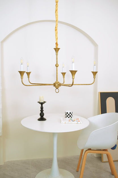 Rustic Vintage Cecil Chandelier - view 6 | morylighting