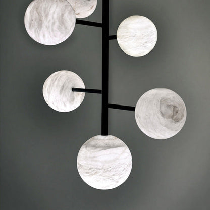 Modern Artistic Alabaster Chandelier Light