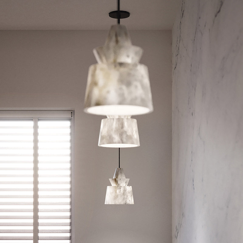 Carol Alabaster Pendant Light 7"
