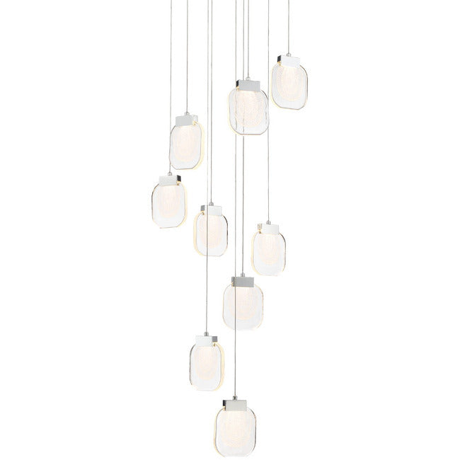 Solara Glass Chandelier