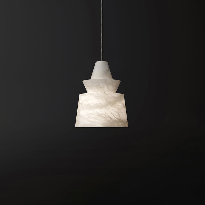Carol Alabaster Pendant Light 7"