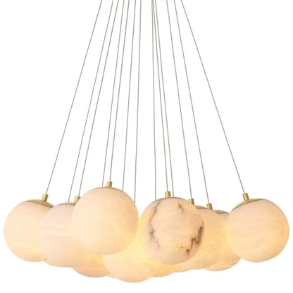 Sphinx Alabaster Chandelier