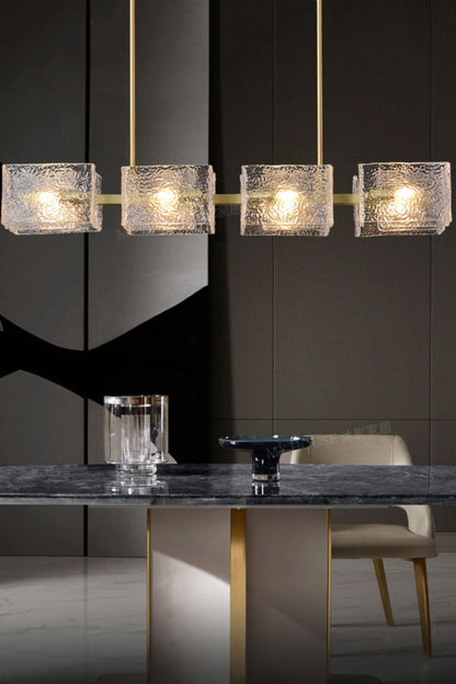 long water ripple Chandelier - view 5 | morylighting