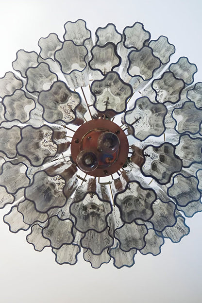 Smoked three-tier Art chandelier - view 13 | morylighting