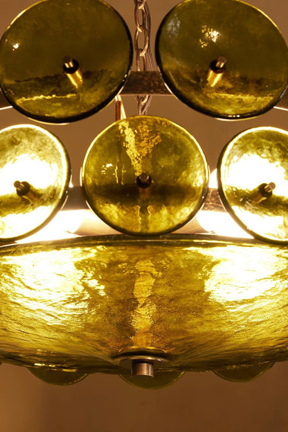 Italian Art glass Lorenzo chandelier - view 21 | morylighting