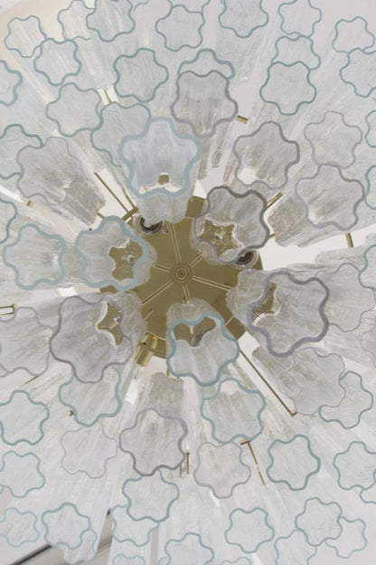 1990s Tronchi Art Glass Cascade Chandelier - view 11 | morylighting