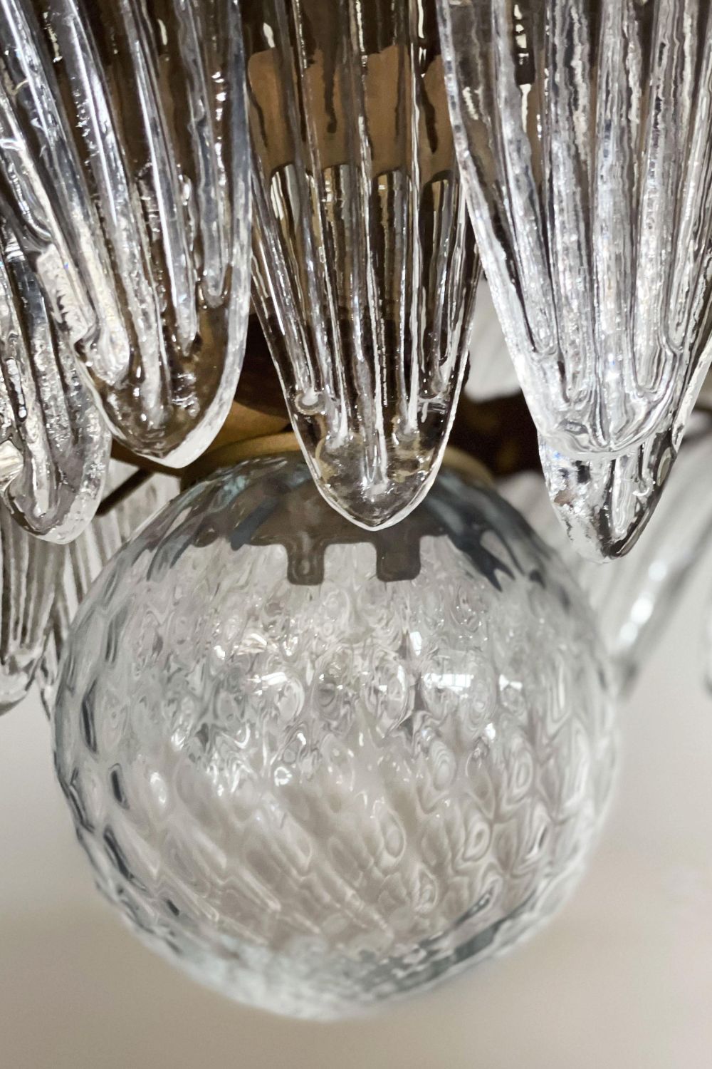 Original Art Palmette Crystal Chandelier - view 14 | morylighting