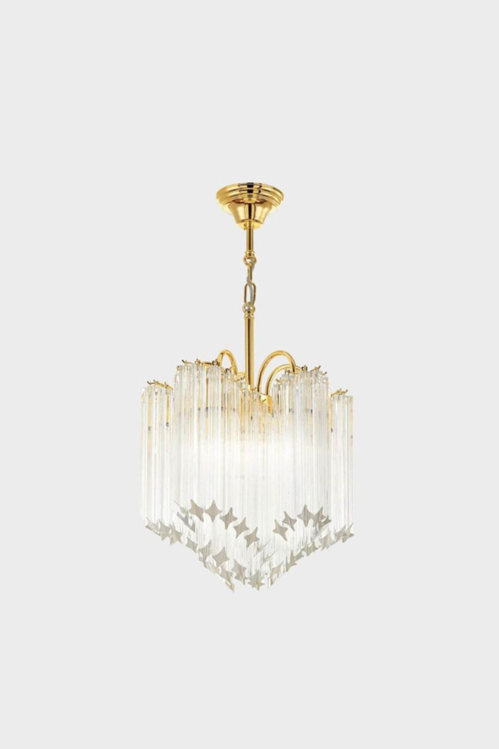 Quadriedri Crystal Art Chandelier - view 4 | morylighting