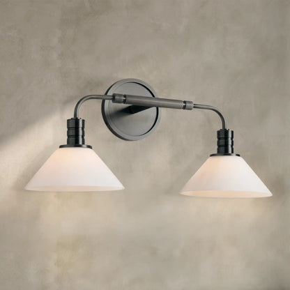 Theron Double Wall Sconce for Bedroom Hallway