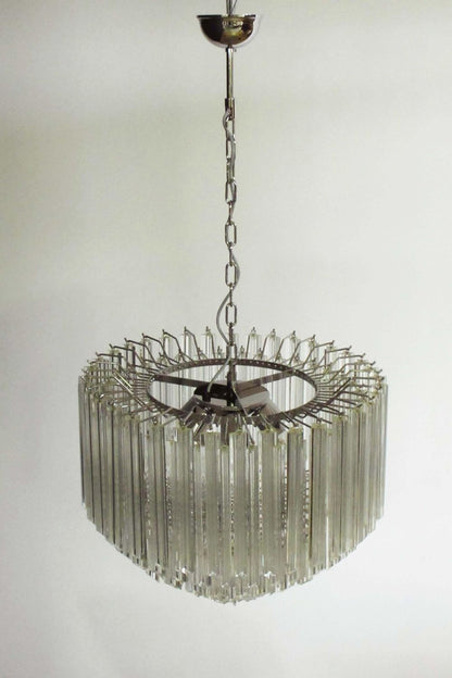 Contemporary Art Quadriedri Prism Chandelier - view 17 | morylighting