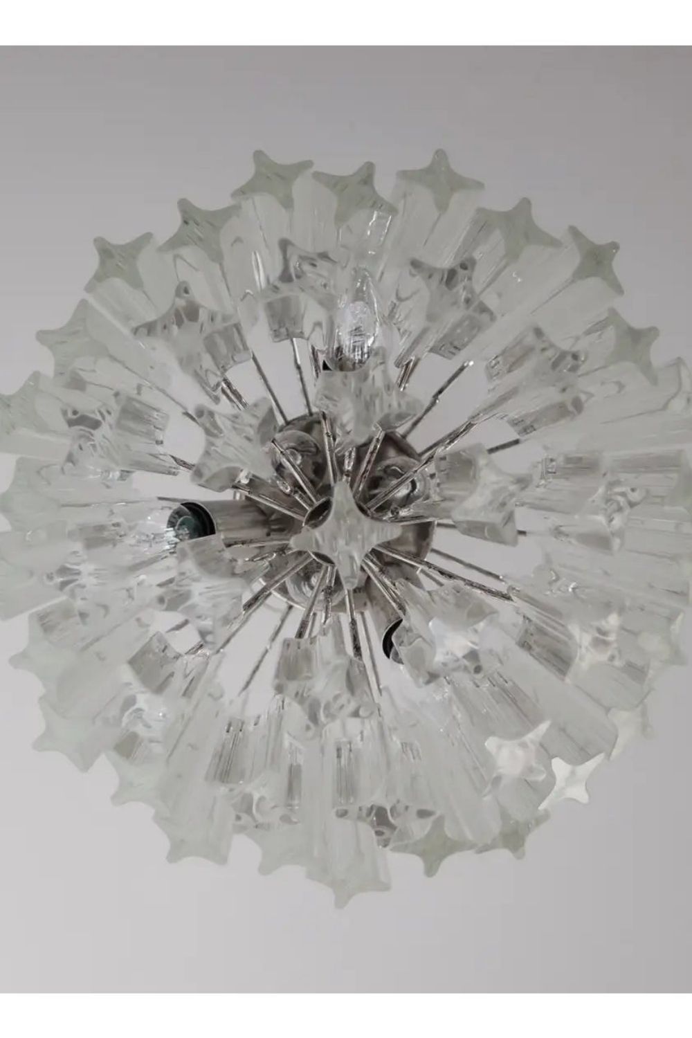 Art Quadriedri Glass Chandelier - view 13 | morylighting