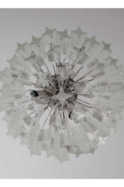 Art Quadriedri Glass Chandelier - view 13 | morylighting