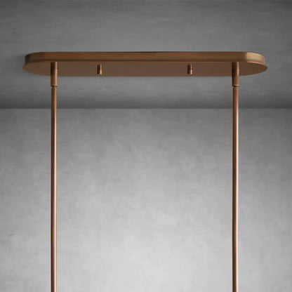 Daphne Metal Linear Chandelier 62''72''