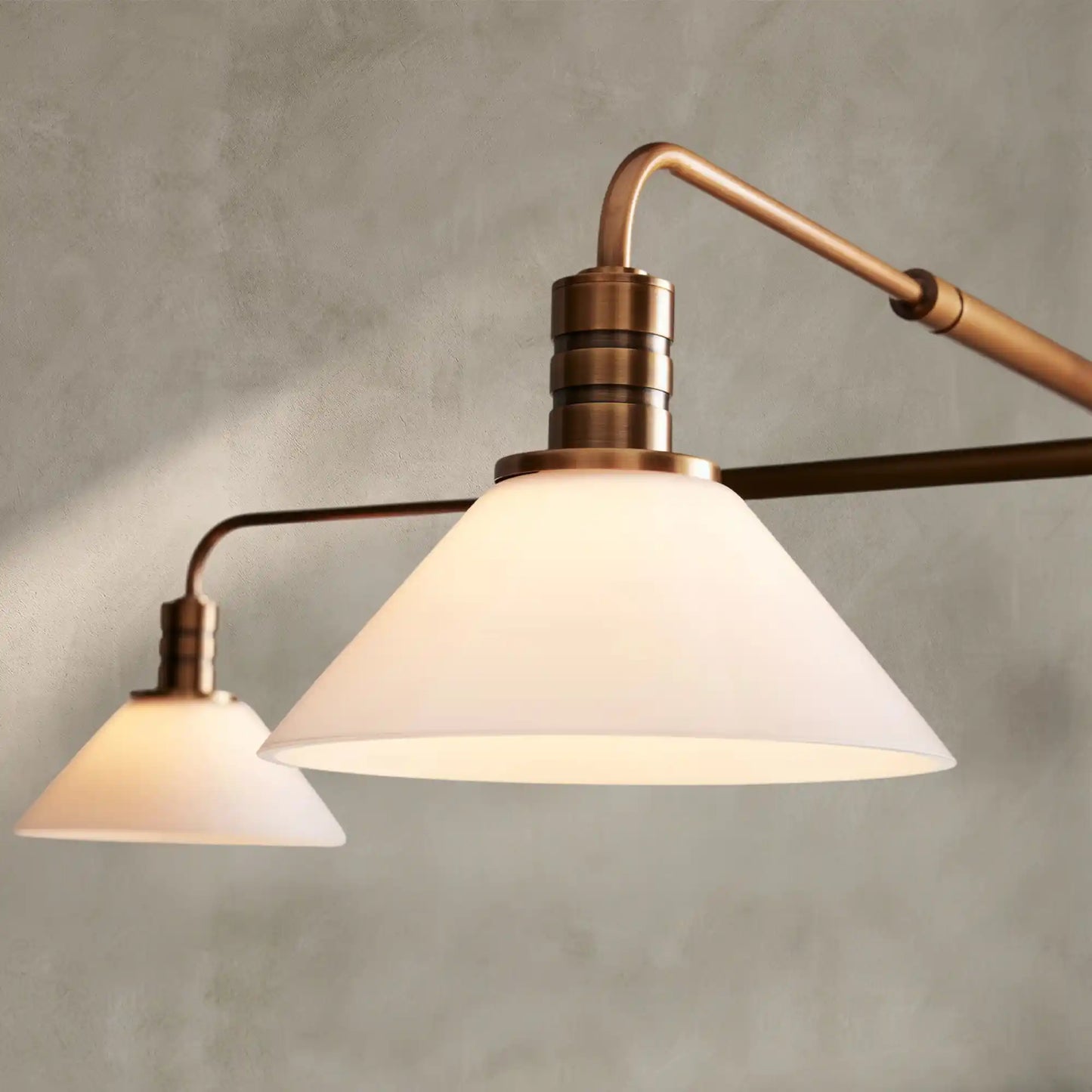 Theron Glass Round Chandelier 30'' 52''
