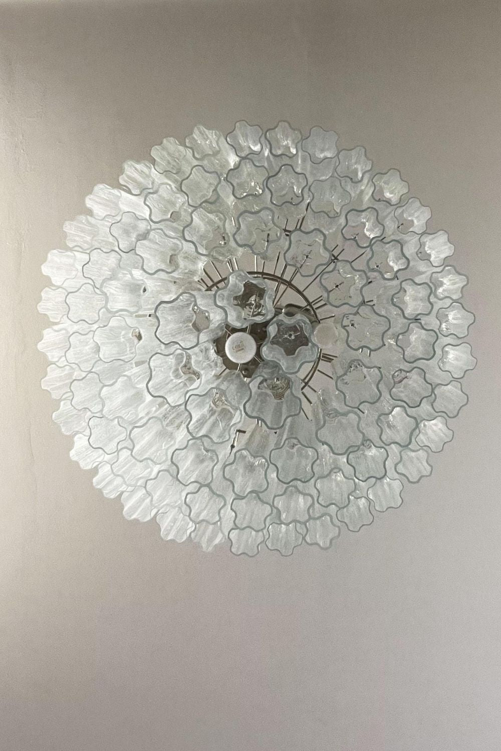 Art clear glass tiered chandelier - view 18 | morylighting