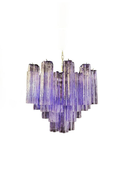 Amethyst Art Glass Pendant Chandelier | morylighting