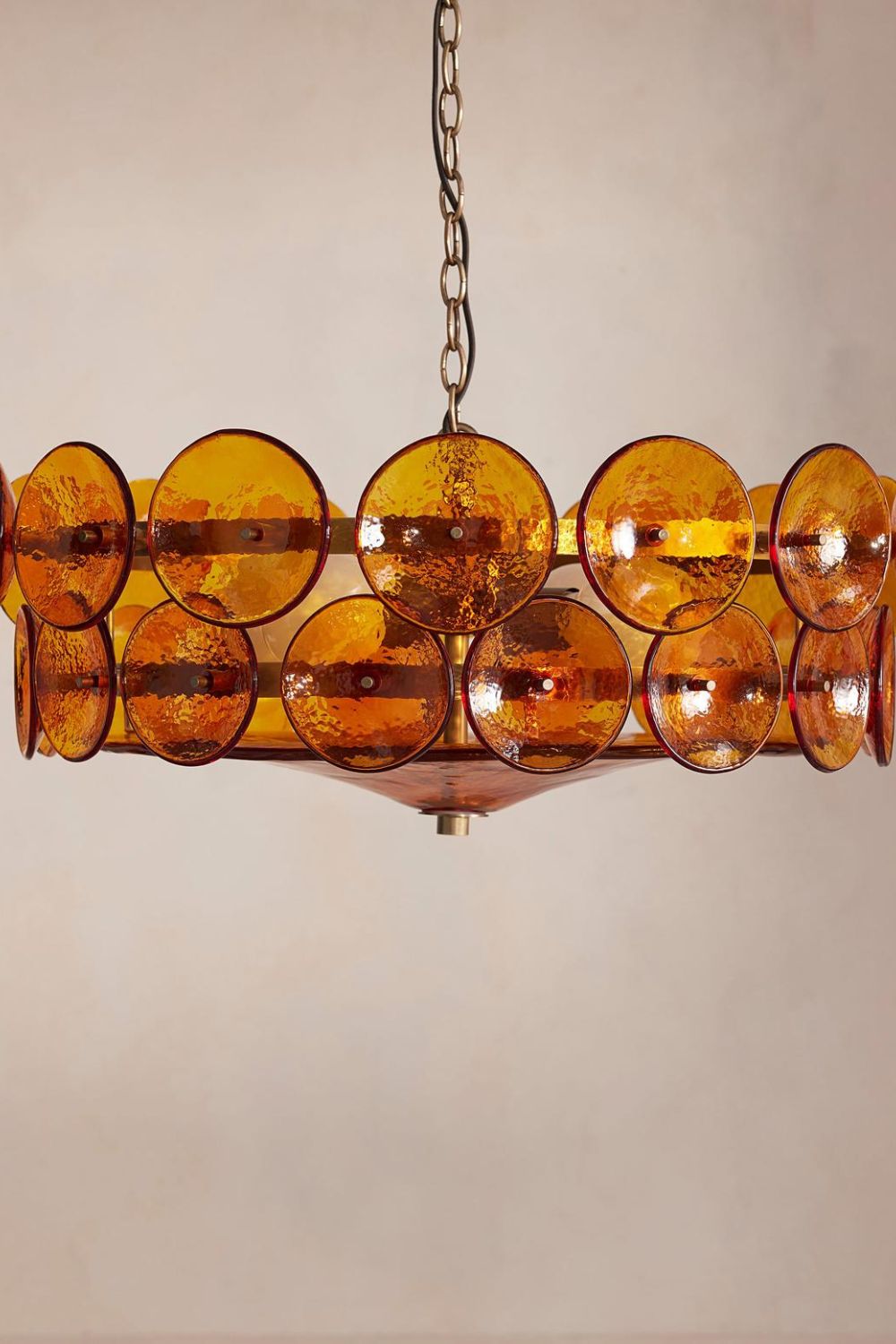 Italian Art glass Lorenzo chandelier - view 9 | morylighting