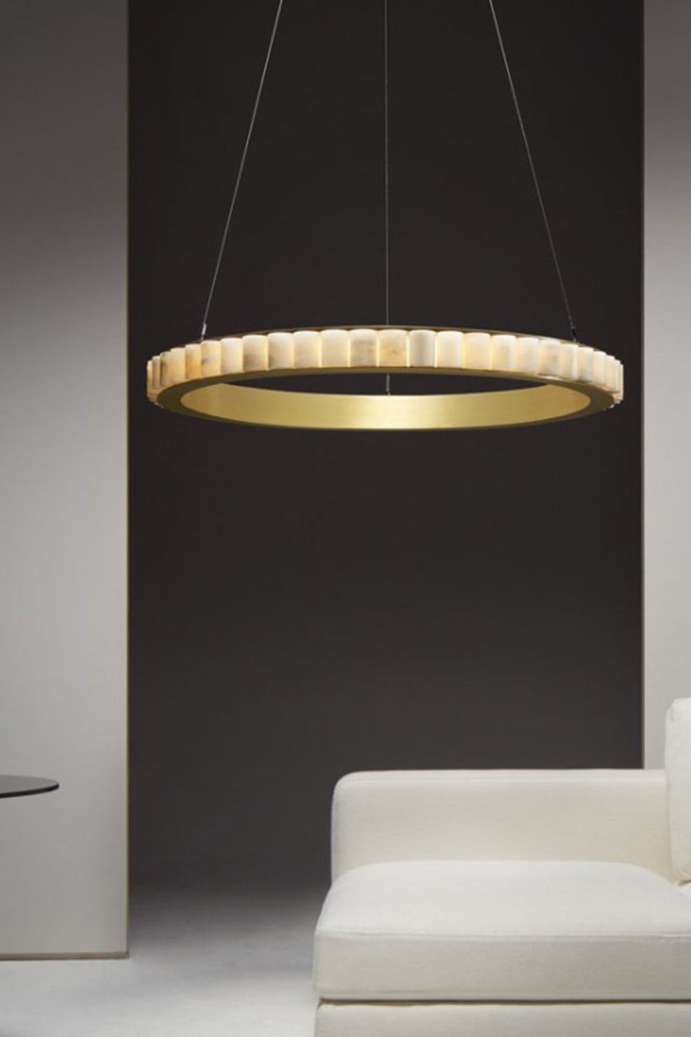 Avalon Halo Chandelier - morylighting