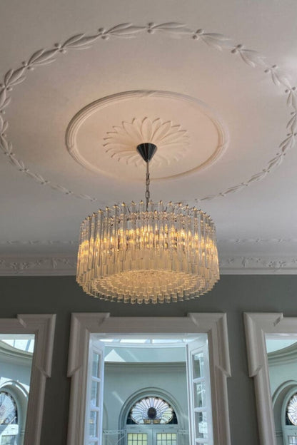 Art Transparent Prism Triedri Chandelier - view 5 | morylighting
