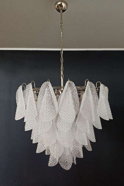 Rondini Transparent Art Glass Chandelier - view 9 | morylighting