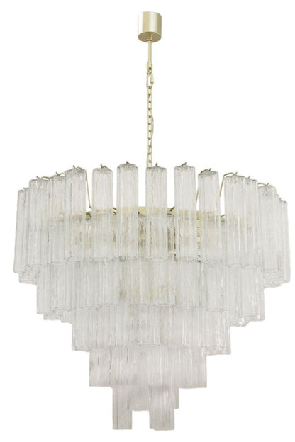 1990s Tronchi Art Glass Cascade Chandelier - view 13 | morylighting