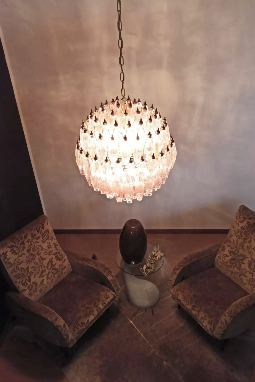Vintage Art Sphere Chandelier - view 2 | morylighting