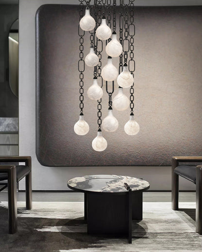 Vintage style Cluster White Mini Insignia Globe Pendant Light 6" for kitchen Island