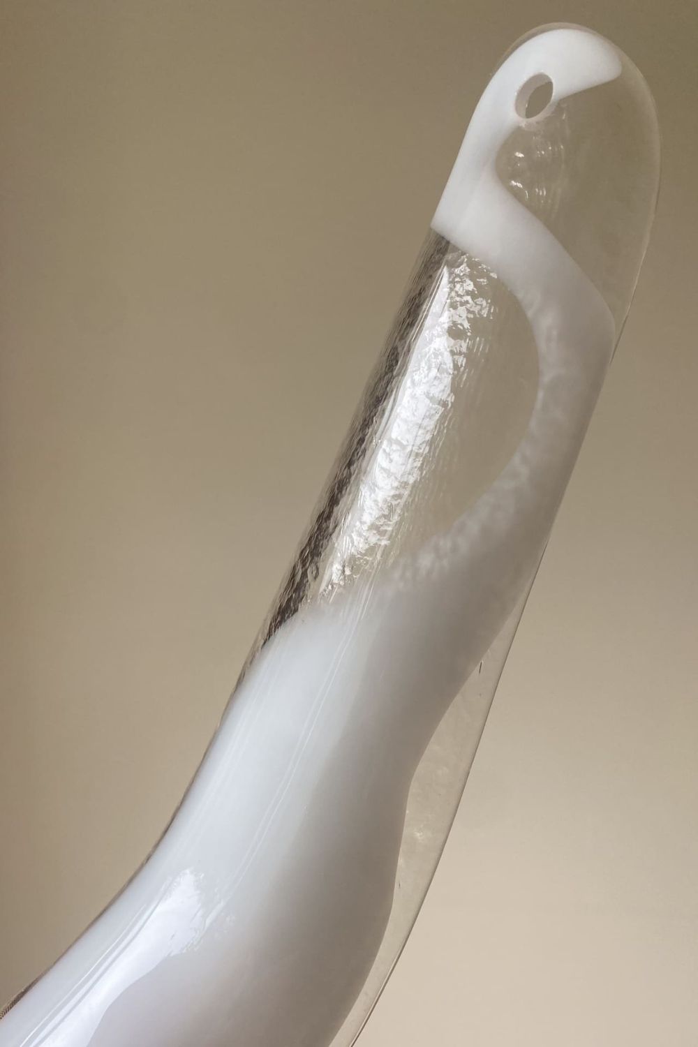 Clear Art Glass Petal Chandelier - view 12 | morylighting