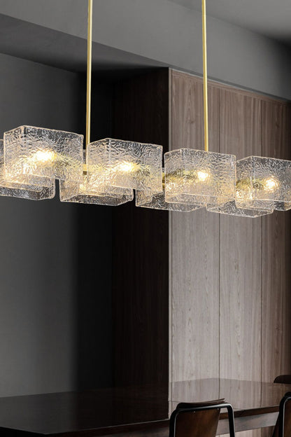 long water ripple Chandelier - view 9 | morylighting
